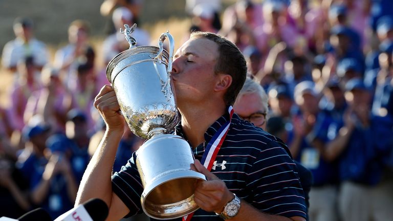 Spieth: The youngest US Open champion since Gene Sarazen in 1922 