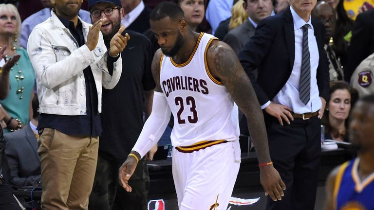 LeBron James: Set to become a free agent again in the summer