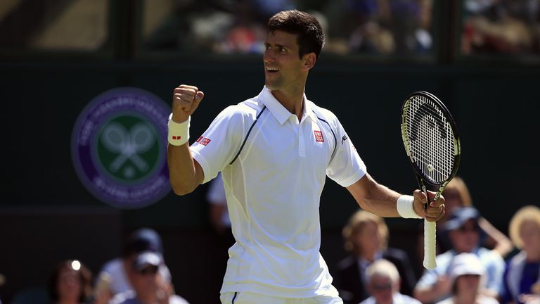 Novak Djokovic defended his Wimbledon title