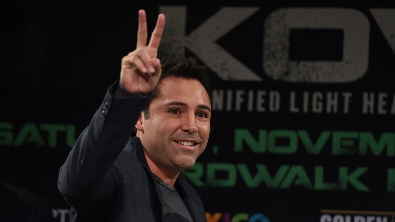 Oscar De La Hoya is expecting a cracking LA showdown at 135lbs