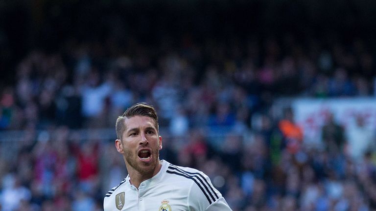 Sergio Ramos: The Spanish international has been at Madrid since 2005