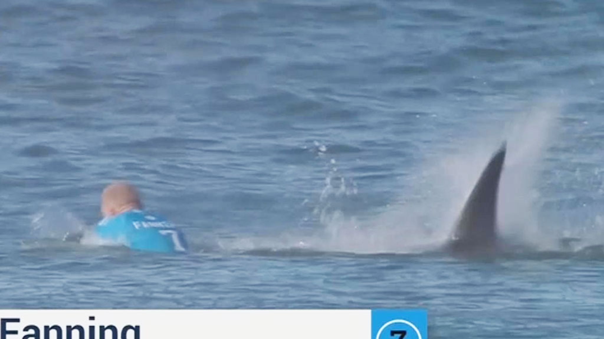 Mick Fanning describes fighting sharks during surfing contest | | Sports
