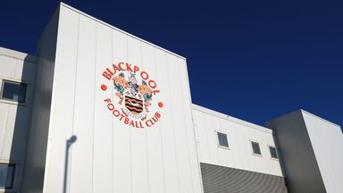 Image of A general view of Bloomfield Road, home of Blackpool