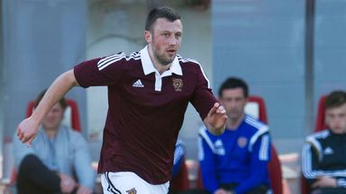 Image of Dale Carrick: Striker is searching for a new club after leaving Hearts