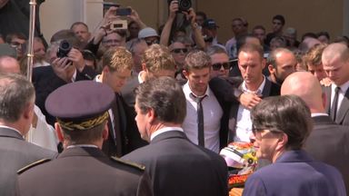 F1 stars bid farewell to Bianchi