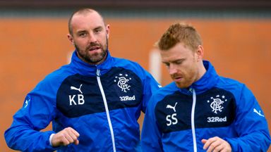 Image of Steven Smith (right) has been reunited with former Rangers team-mate Kris Boyd (left) at Kilmarnock