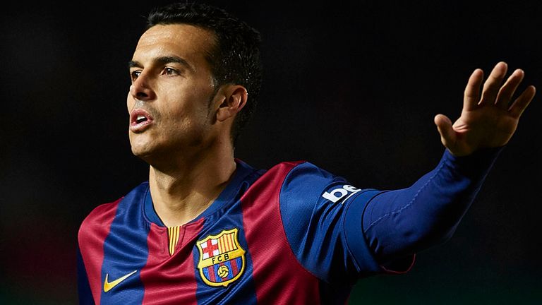 Pedro has been linked with a move away from Barcelona.