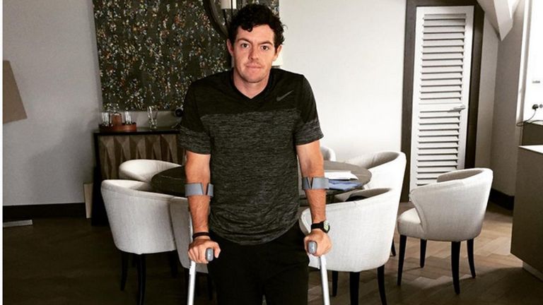 Rory McIlroy won't be at St Andrews to defend his title