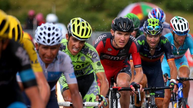 From left, Nairo Quintana, Alberto Contador, Tejay van Garderen, Alejandro Valverde and Nibali all failed to drop Froome