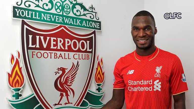 Christian Benteke has signed for Liverpool (picture courtesy of Liverpool FC)