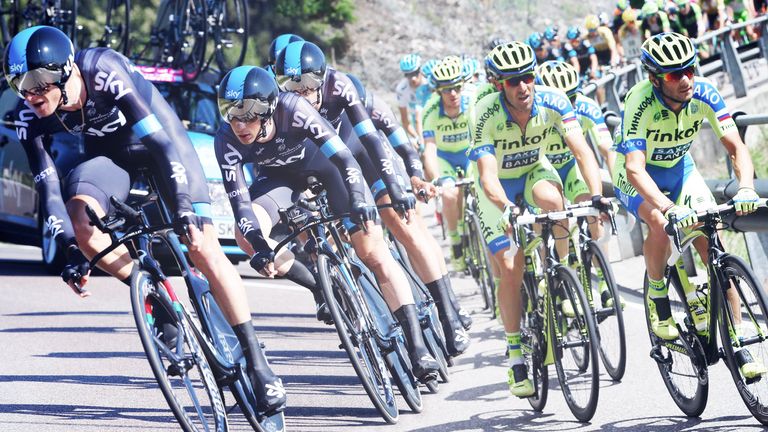 Tour De France 15 How The Big Four Favourites Teams Compare Cycling News Sky Sports