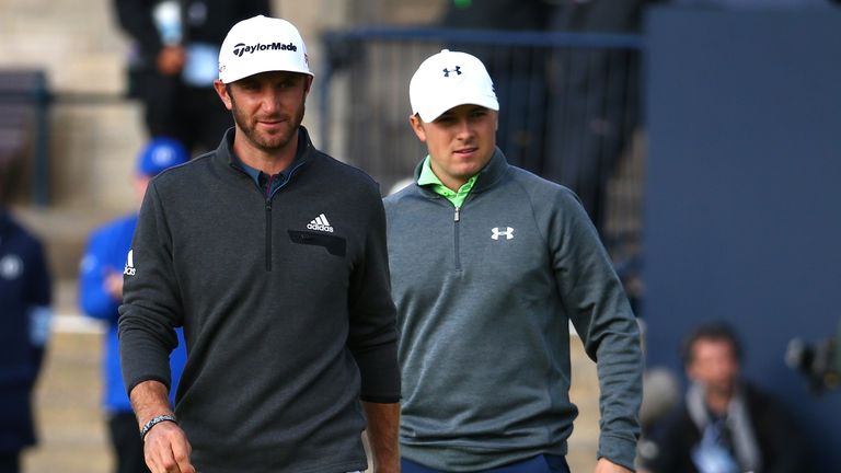 Dustin Johnson and Jordan Spieth. Two of the most talented young players in the modern game