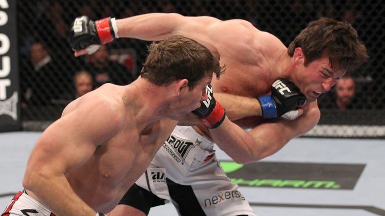 Bisping and Sonnen fought to a controversial decision
