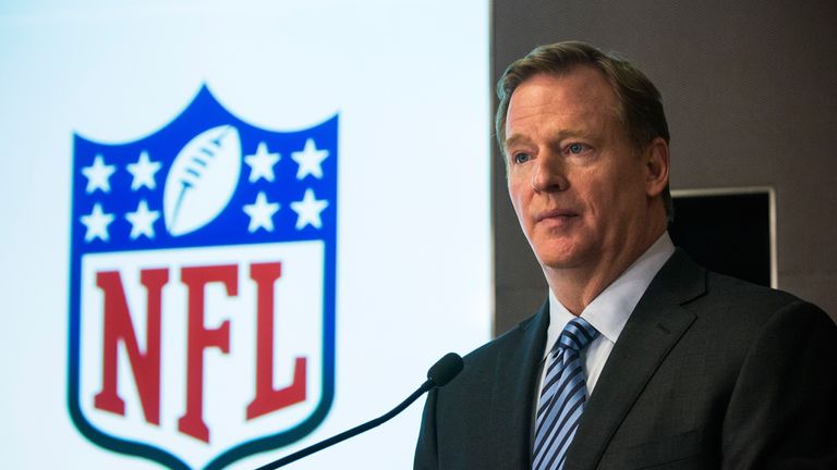 Who is Roger Goodell and how long has he been NFL commissioner?