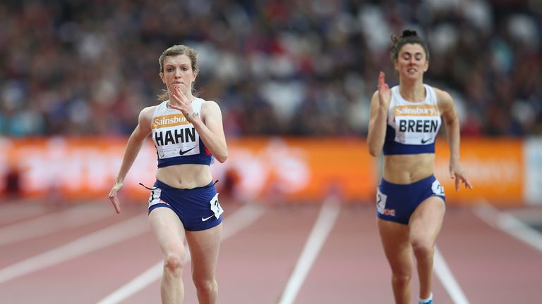 GB team-mates Sophie Hann and Olivia Breen are in the squad for Doha
