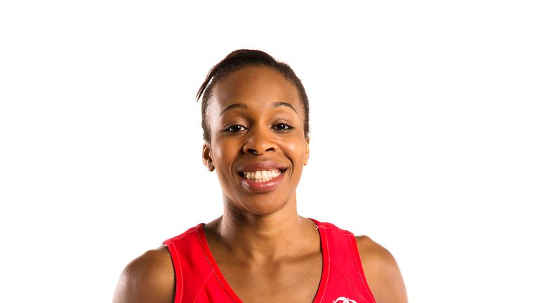 Pamela Cookey had an excellent game for England in their final warm-up match before the Netballl World Cup