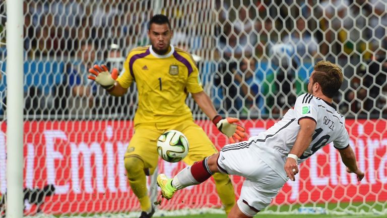 Romero played for Argentina in last year's World Cup final
