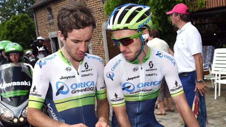Simon Yates (left) and Adam Yates (right) rode together at last year's Tour