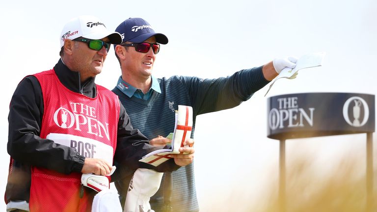 Justin Rose dropped three strokes in his final six holes to card a 71