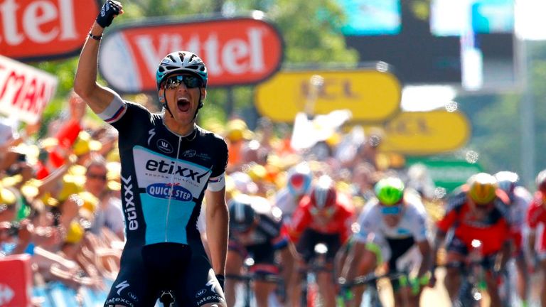 Zdenek Stybar won stage six of the Tour de France