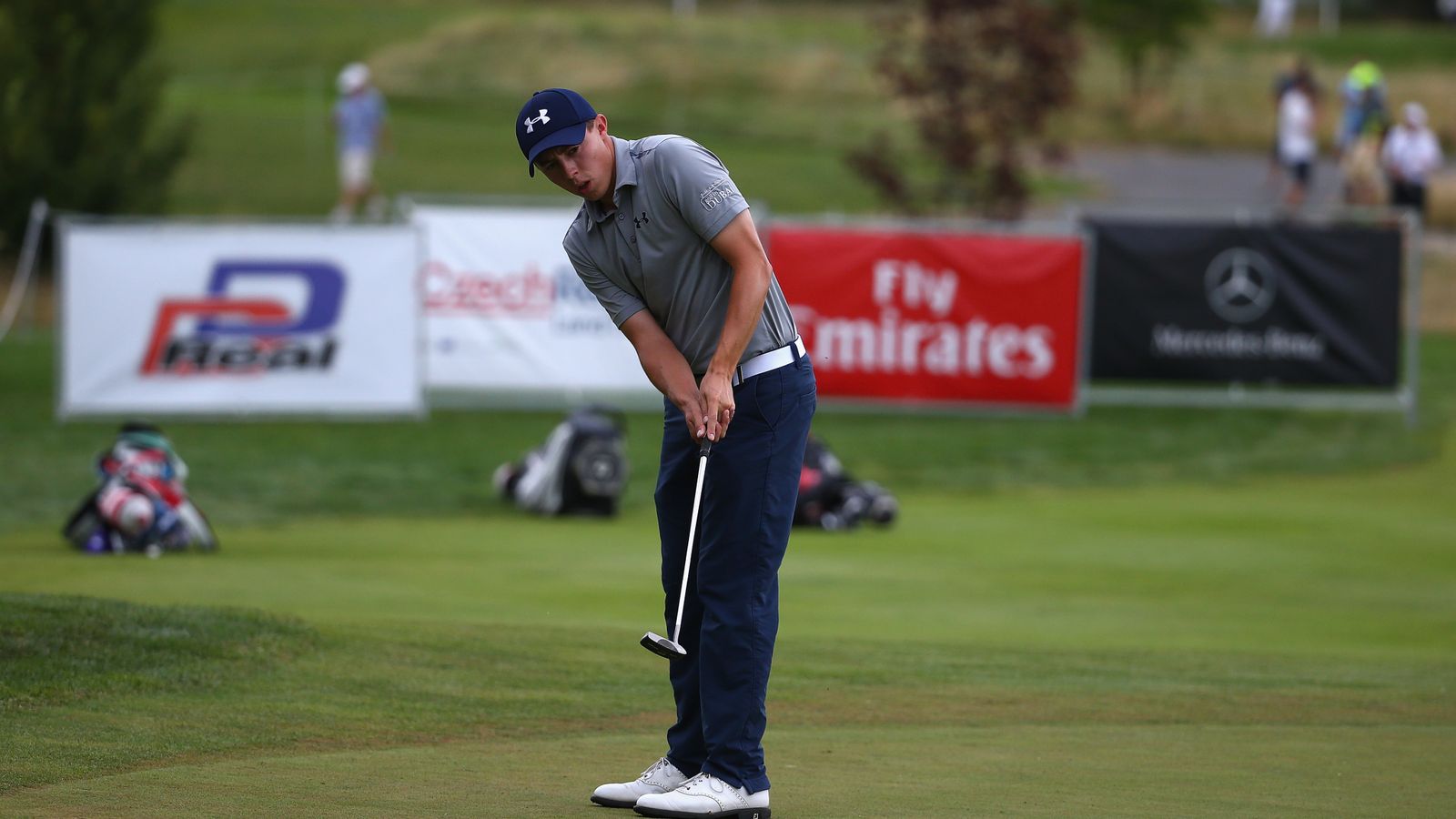 Matthew Fitzpatrick and Pelle Edberg share lead at the Czech Masters