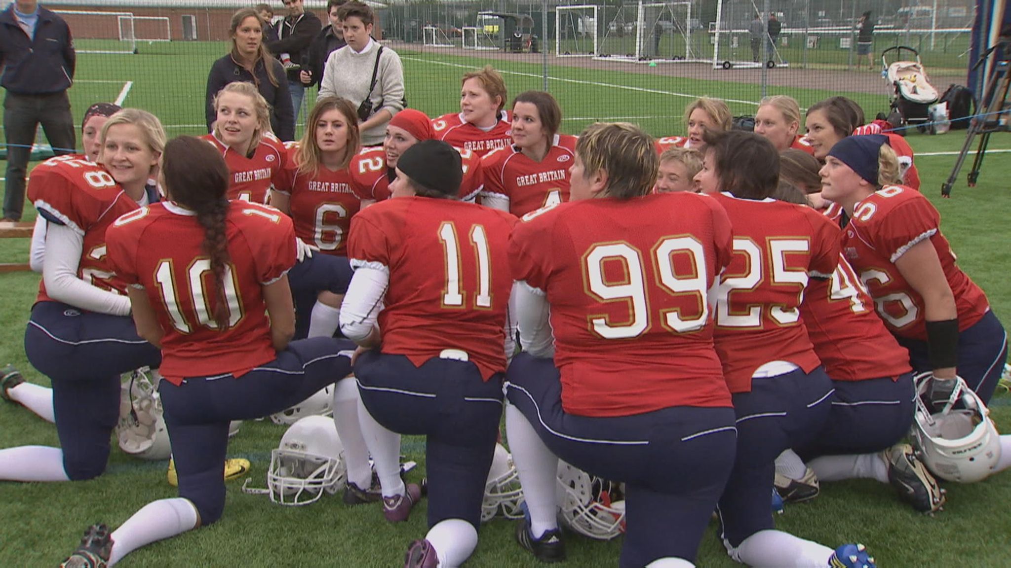 Women's American football in Great Britain 