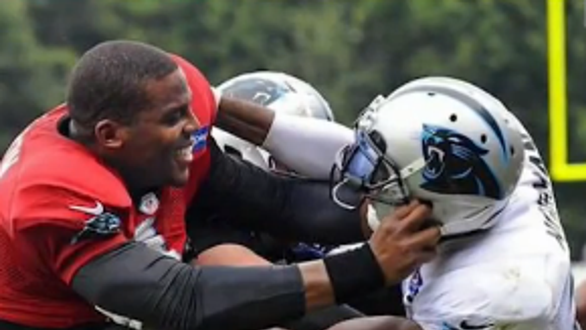 Carolina Panthers training camp: Cam Newton looking good