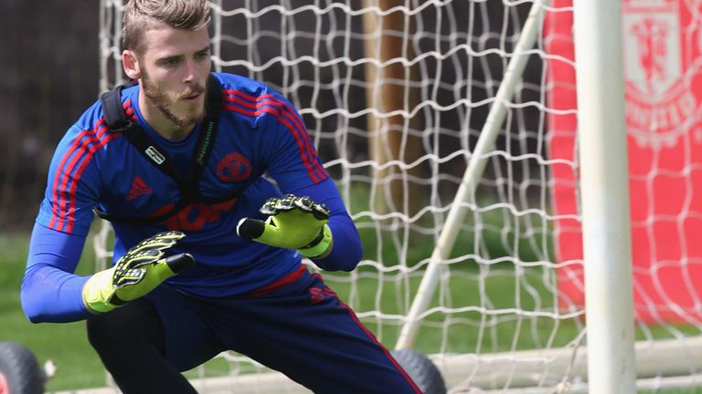 David de Gea has not played in any of Manchester United's five competitive games this season
