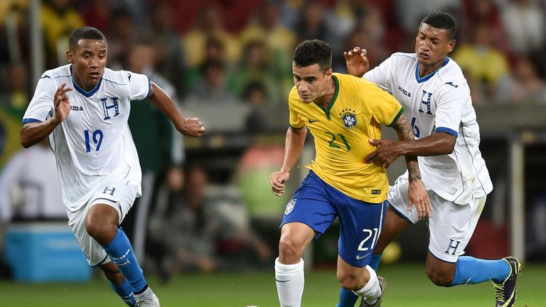 Coutinho has been dropped in favour of Kaka