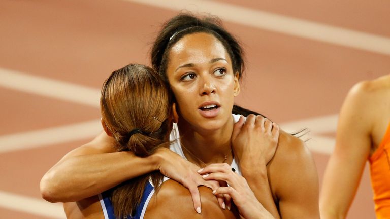 Jessica Ennis-Hill and Katarina Johnson-Thompson: Team-mates and rivals