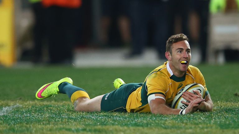 Nic White was the star for Australia with his try