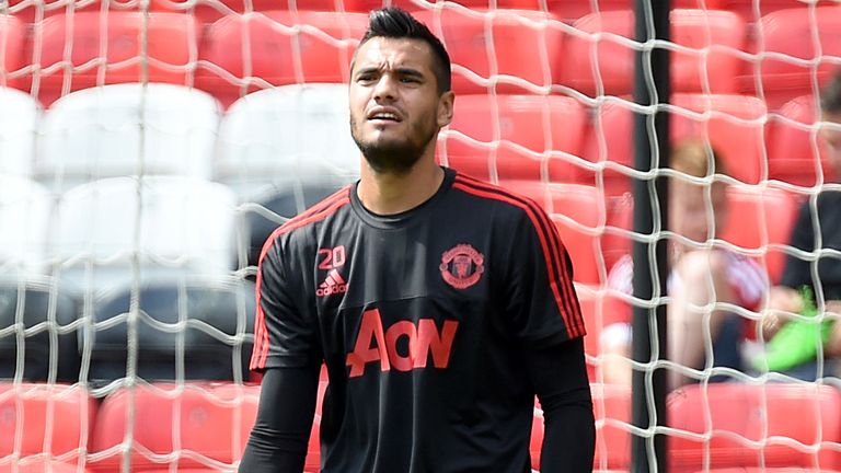 Sergio Romero has played just five times for Manchester United this season