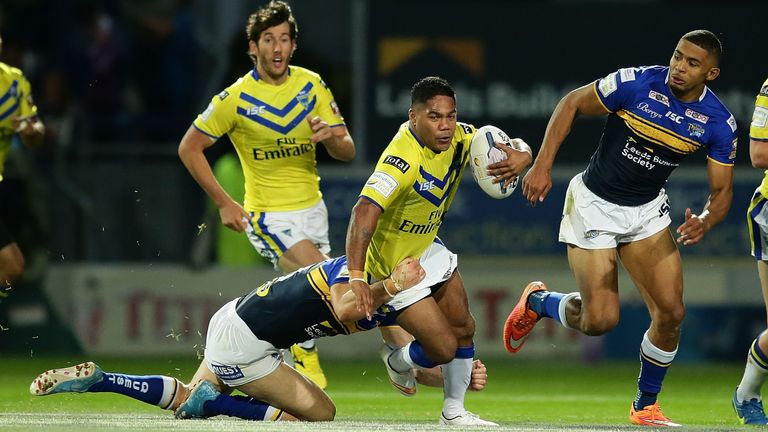 Chris Sandow showed glimpses of his quality on a dismal night for Warrington