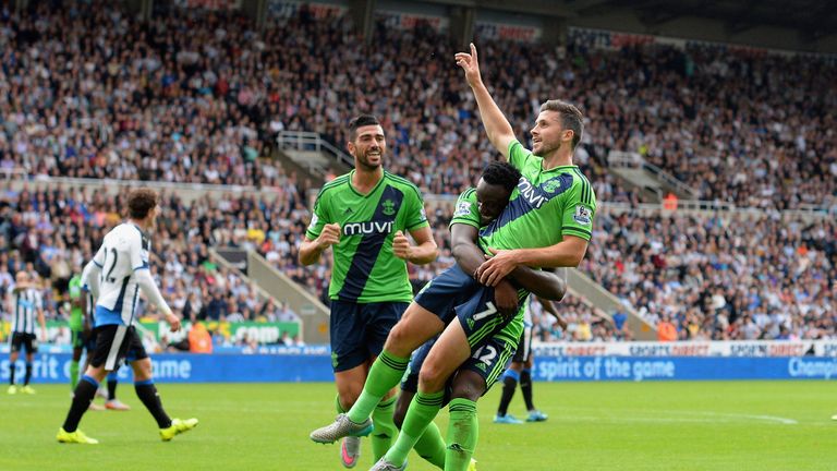 Shane Long helped Southampton claim a share of the spoils at Newcastle