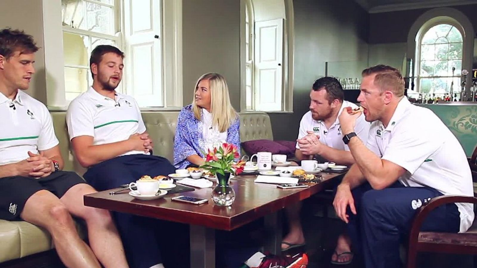 Watch Sky Sports Rugby crash Ireland's coffee club Rugby Union News