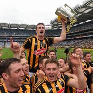 Kilkenny captain Joey Holden, pictured with the Liam McCarthy Cup, wins his first All Star