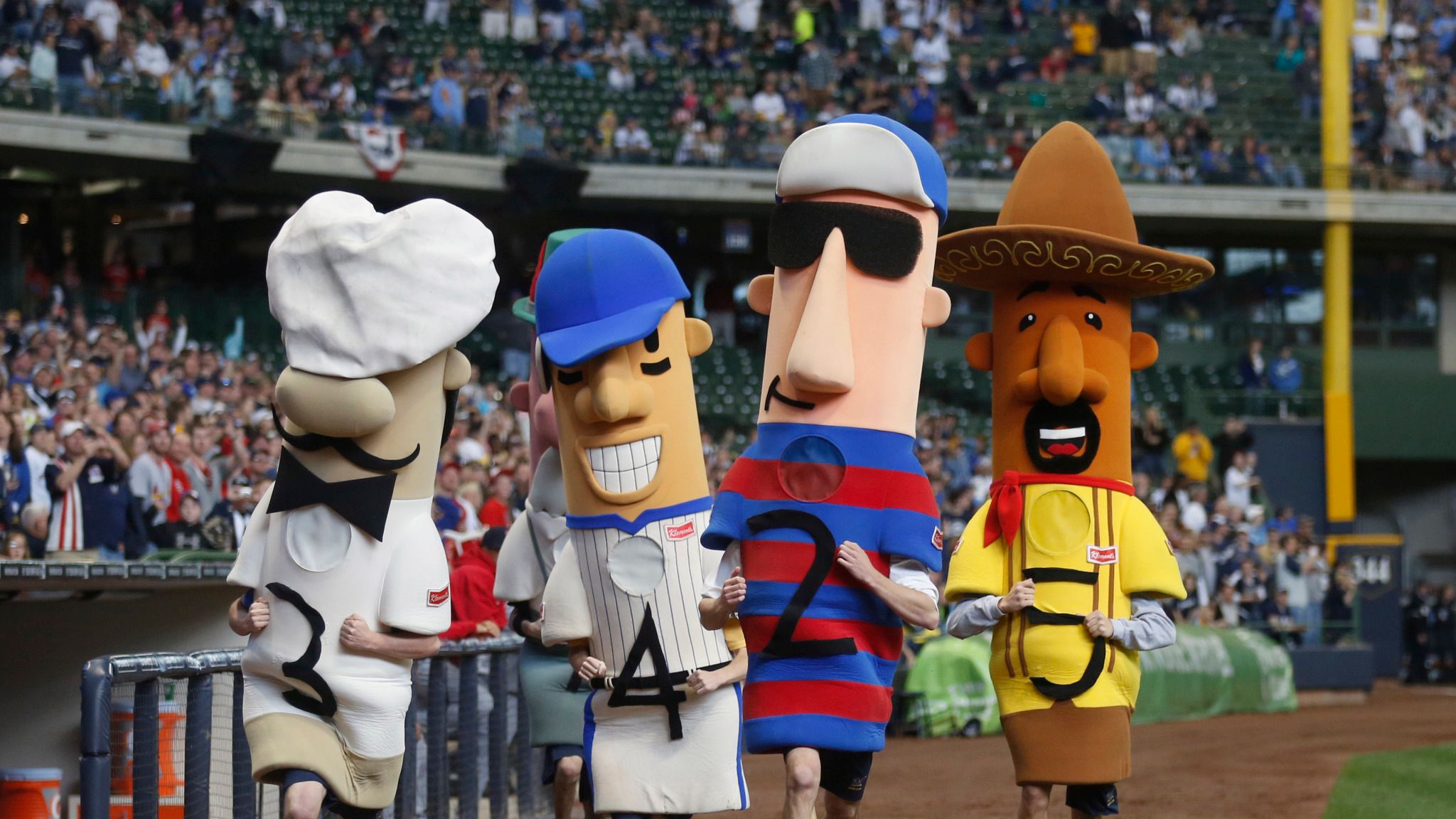 Mandatory Milwaukee: The Famous Racing Sausages have been up and