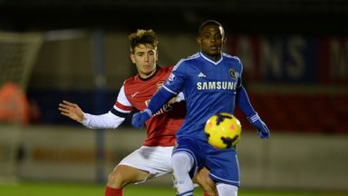 Image of Chelsea youngster Islam Feruz has joined Hibernian on a season-long loan.