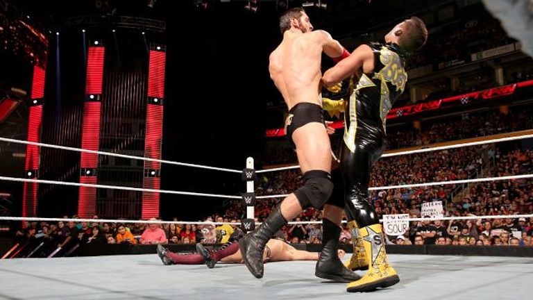 King Barrett returned with a vengeance on Raw