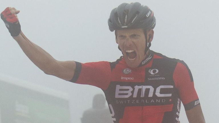 Breakaway rider Alessandro De Marchi won stage 14
