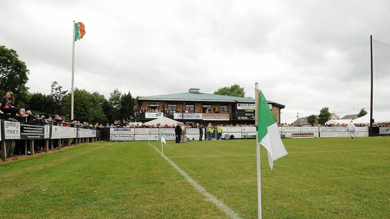 Ruilsip GAA grounds, where Garda Eireannach were cleared to compete in the London Junior Championship on Monday night