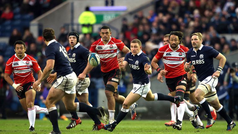 The last time these two sides met Scotland ran out 42-17 winners at Murrayfield