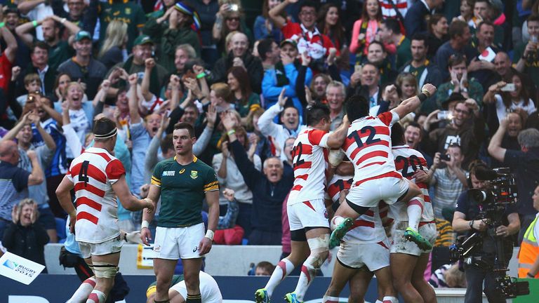 Japan caught the imagination of the public with their  shock victory over South Africa.