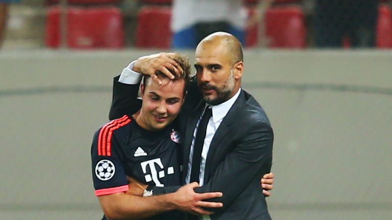 Gotze found his chances limited under Pep Guardiola last season