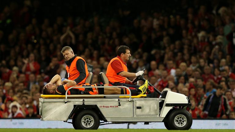 Rhys Webb was also forced off in the win over Italy