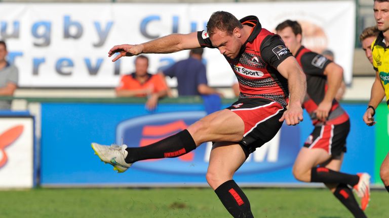 Greig Tonks kicked 10 points in Edinburgh's narrow win in Italy