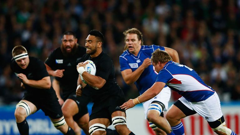 Victor Vito scored the All Blacks' opening try