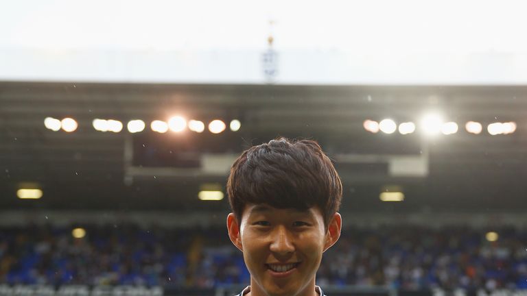 Tottenham signing Son Heung-min scores hat-trick for South Korea | Football News | Sky Sports