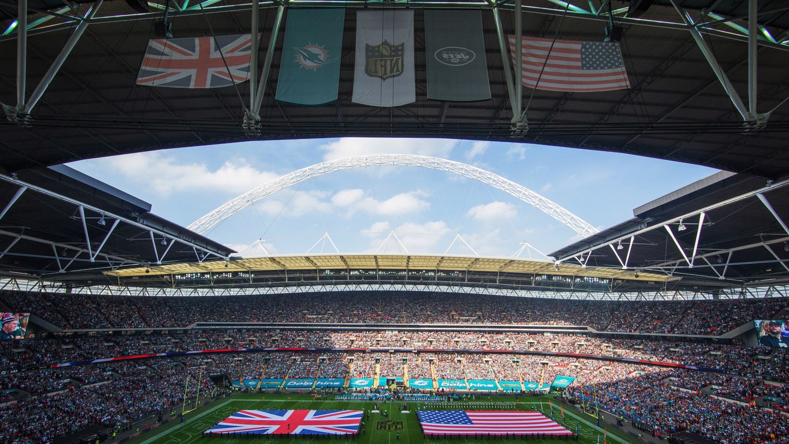 NFL EXTENDS AGREEMENT TO PLAY REGULAR-SEASON GAMES AT WEMBLEY STADIUM FOR  AN ADDITIONAL FIVE YEARS