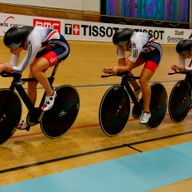 Great Britain women's won bronze in the team pursuit despite being down to three riders